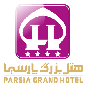 Logo design and visual identity of Parsia Hotel in Qom by afaghdesign