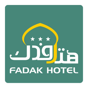 Logo design and visual identity of Fadak Hotel in Mashhad by afaghdesign