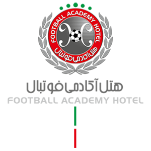 Logo design and visual identity of Iran Football Academy Hotel by afaghdesign