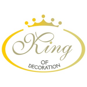 Logo design and visual identity of King Decor Türkiye by afaghdesign